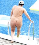 Amateur chubby slut wife exposing herself - Photo #1