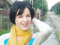 Stunning Polish slim whore in public - Photo #1