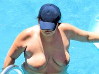 Chubby nudist wife is neighborhood whore - Photo #3