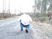 I like to show my panties - Photo #11