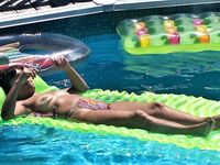 Another Slut in the pool - Photo #18