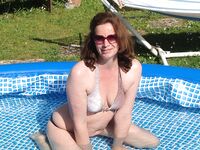 Hot German wife Bettina outdoor sexy naked photos - Photo #2