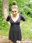 Girlfriend outdoors decides to pleasure herself passionately - Photo #62
