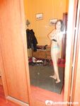 Hot teen shows her body in the mirror - Photo #49