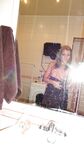 Amateur brunette babe taking selfies before her shower - Photo #11