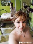 Big booty MILF teasing with her big tatas - Photo #16