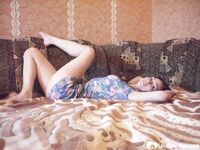My girlfriend really loves to tease with legs - Photo #6