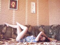 My girlfriend really loves to tease with legs - Photo #2