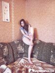 My girlfriend really loves to tease with legs - Photo #28