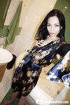 Naughty babe from the office shows her tits - Photo #19