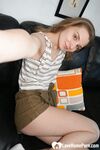 Pretty teen looking for attention in stockings - Photo #7