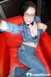 Beautiful teen strips off everything but her socks - Photo #11