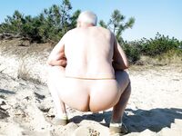 flashing photo dans les dunes de la plage - Photo #6
