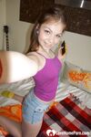 Gorgeous teen displaying a new chest tattoo - Photo #6