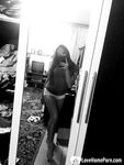 Hot girlfriend displaying her legs and ass - Photo #7
