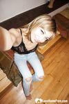 Lonely beauty displaying her good bits on cam - Photo #9