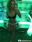 I love taking selfies before the tanning bed - Photo #1