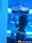 I love taking selfies before the tanning bed - Photo #3