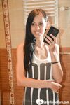 Skinny babe teases with her small tits - Photo #4