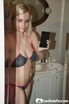 Blonde strips off her bikini for a nude - Photo #4