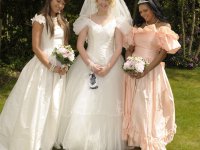 Naughty blonde bride fools around with her maids on her wedding day - Photo #11