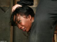 Bound ebony MILF Stacey Cash cries as she gets humiliated by her master - Photo #17