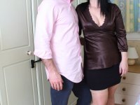 Hot mature wife Montse gets her shaved pussy licked & sucks & fucks a big cock - Photo #2