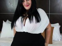 Fat chick with black hair gets banged by her black lover in bare feet - Photo #1