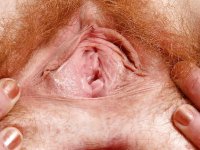 Redheaded mom Ana Molly displaying hairy vagina for close ups - Photo #15