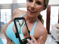 Blonde MILF Cory Chase has sex after doing yoga with her stepson - Photo #9