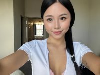 Cute black haired Asian only fans babe Luv Hanna Zuki flaunts her huge ass - Photo #3