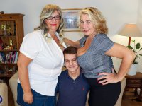 Mature housewives Camilla Creampie & Sandy Starzz have a threesome with a boy - Photo #2