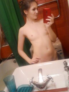 Cute teen has no shame in exposing herself