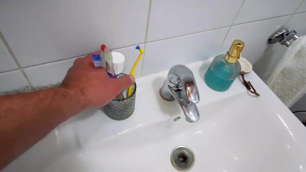 Finally caught my super hot roomate in bathroom and fuck her