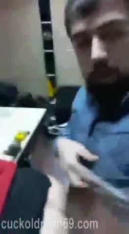 Anal sex in the breakroom with Shauna, my wife's hair stylist