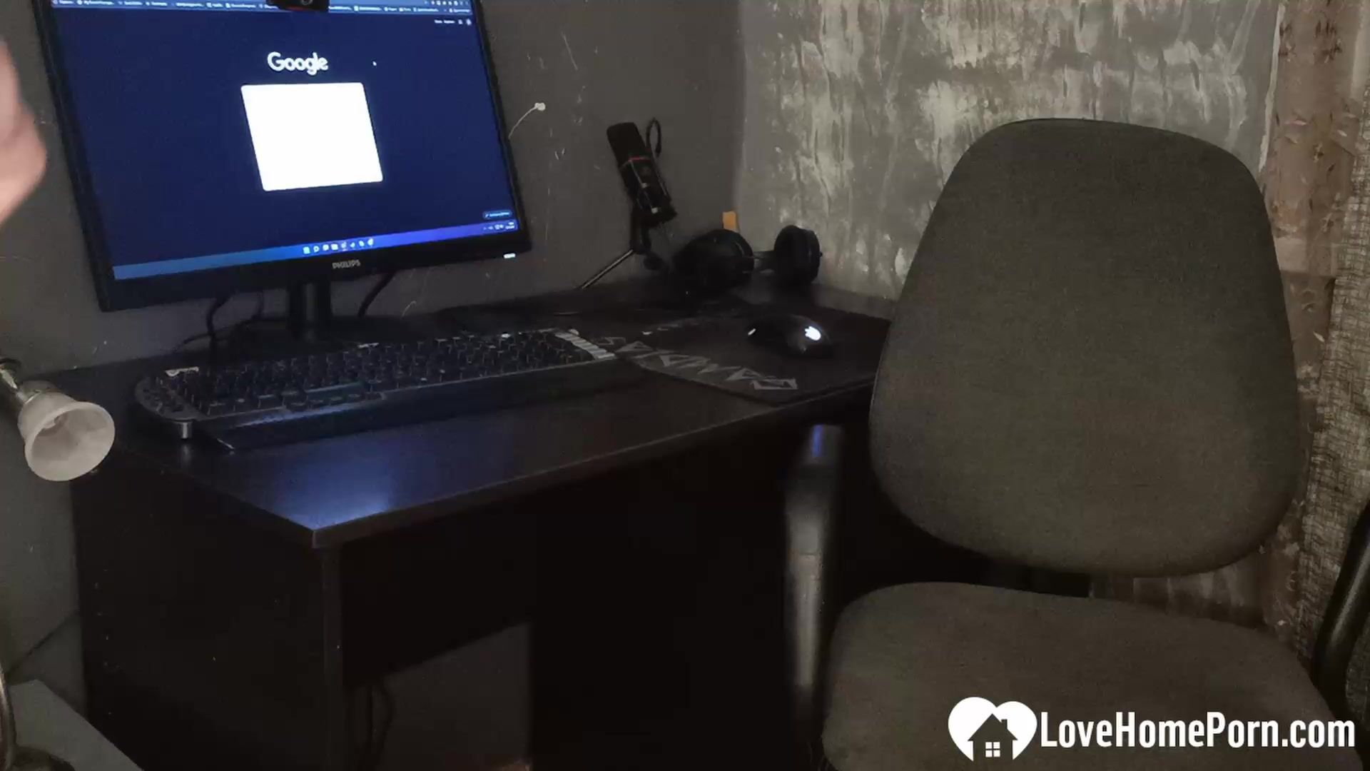 Distracting my man from his hard work