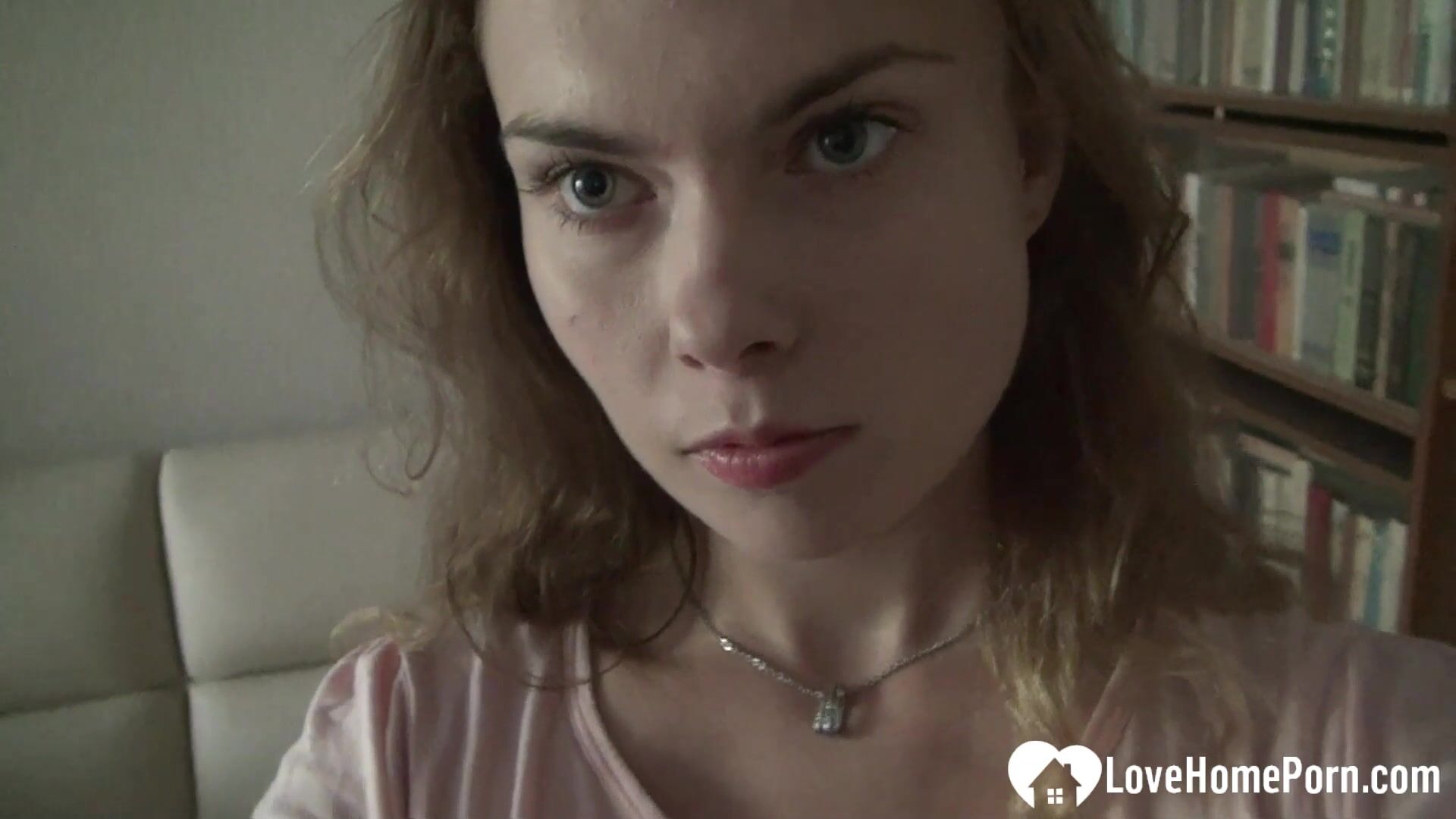 Kinky teen strips her sexy outfit for you