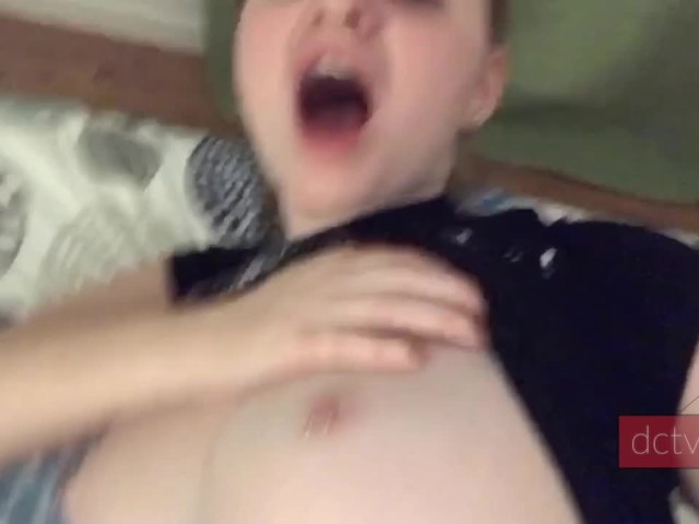 Redhead Takes Boyfriends Hot Load On Her While She Cums