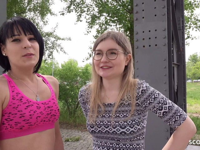 GERMAN SCOUT - TWO CANDID GIRLS FROM BERLIN I FIRST FFM THREESOME AT REAL PICKUP SEX