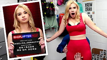 OMG, I think the police officer really crossed the line in this scene! Poor Shoplifter MILF Angelica Coralvine gets in serious troubles! This is a MUST SEE!