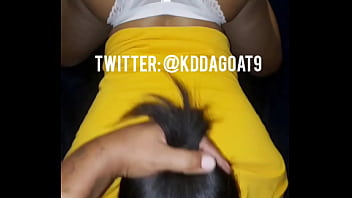 Big Booty Thot Freak Shaking Her Phat Ass While Giving Me Sum Sloppy Head While Her Boyfriend At Work "Follow My Twitter" @Kddagoat9
