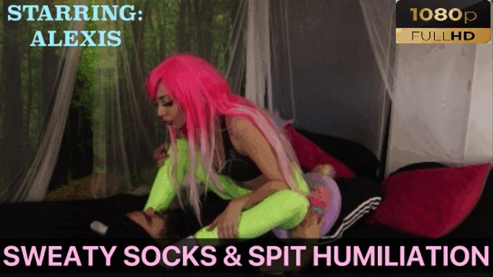 Sadistic Queen - Dirty Socks & Spit Humiliation - {HD 1080p}