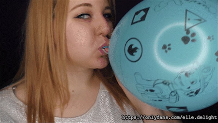 BLOWING BLUE BALLOONS (WMV)