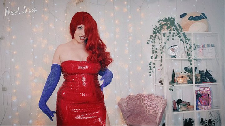 Jerk It For Jessica Rabbit's Big Boobs - mp4