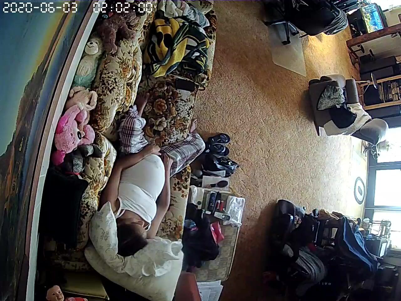 Secret cam on my girlfriend 13