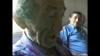 Pervert teen jerking very old italian man. Home made